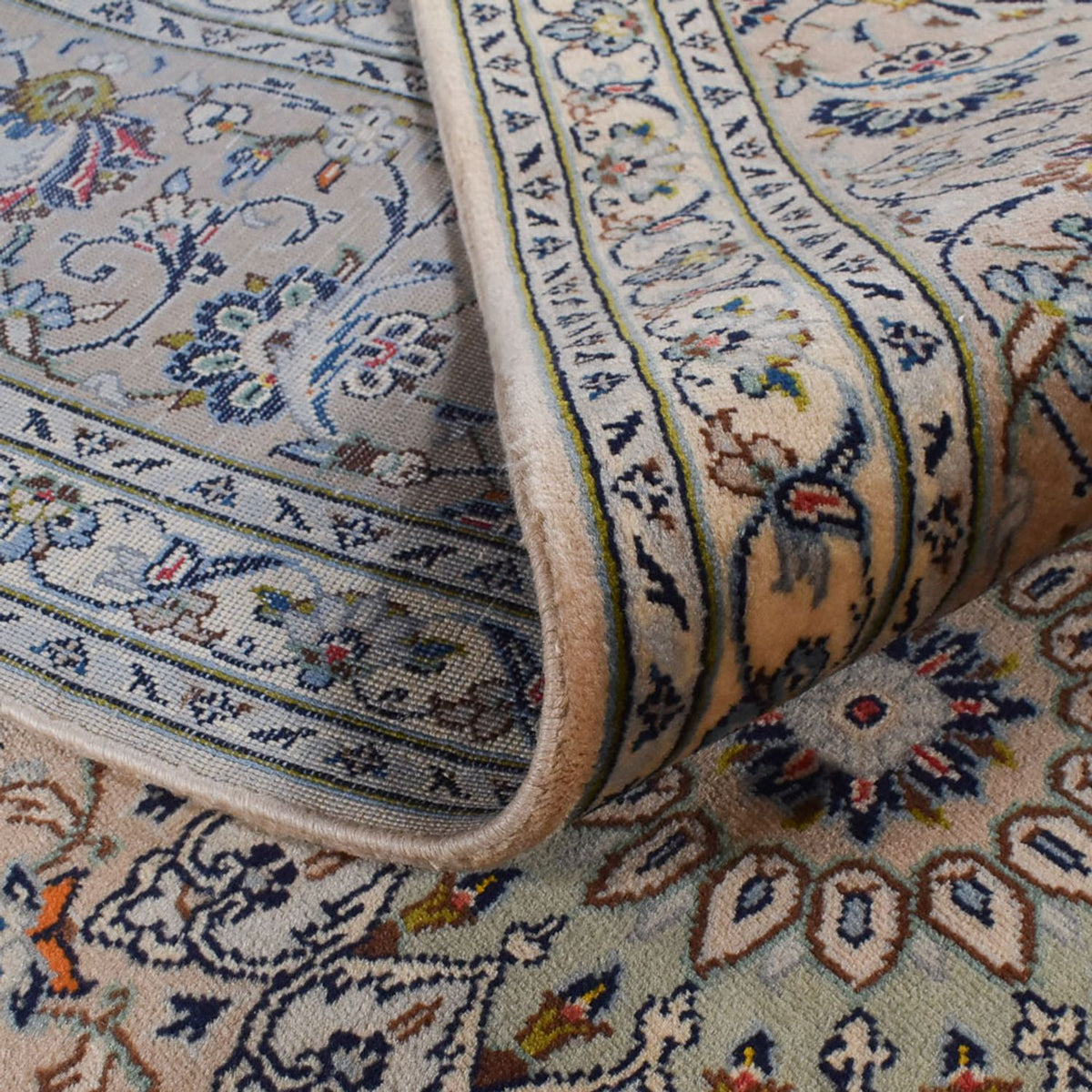 Dywan perski - Keshan - Royal - 345 x 246 cm - piaskowy