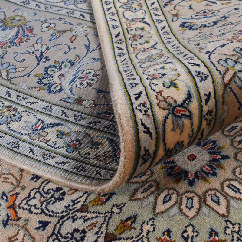 Dywan perski - Keshan - Royal - 345 x 246 cm - piaskowy