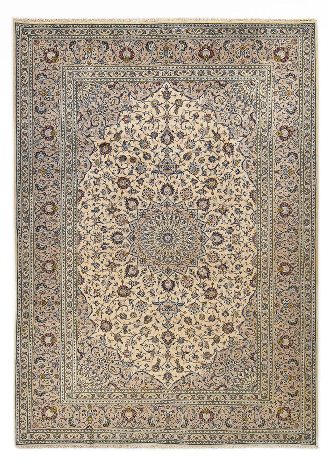 Dywan perski - Keshan - Royal - 350 x 248 cm - piaskowy