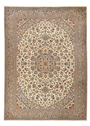 Dywan perski - Keshan - Royal - 353 x 254 cm - piaskowy