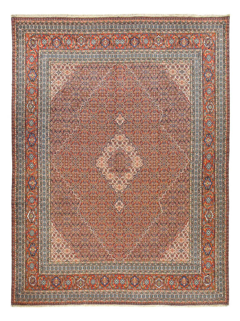 Dywan perski - Tabriz - 418 x 306 cm - rdza