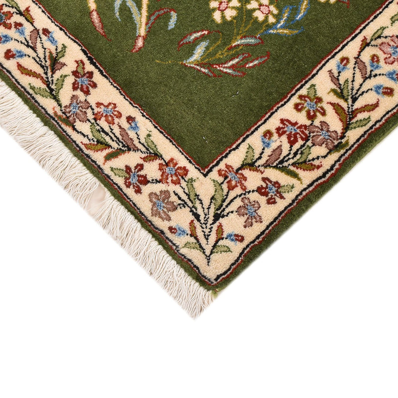 Dywan perski - Royal kwadratowy  - 60 x 60 cm - zielona