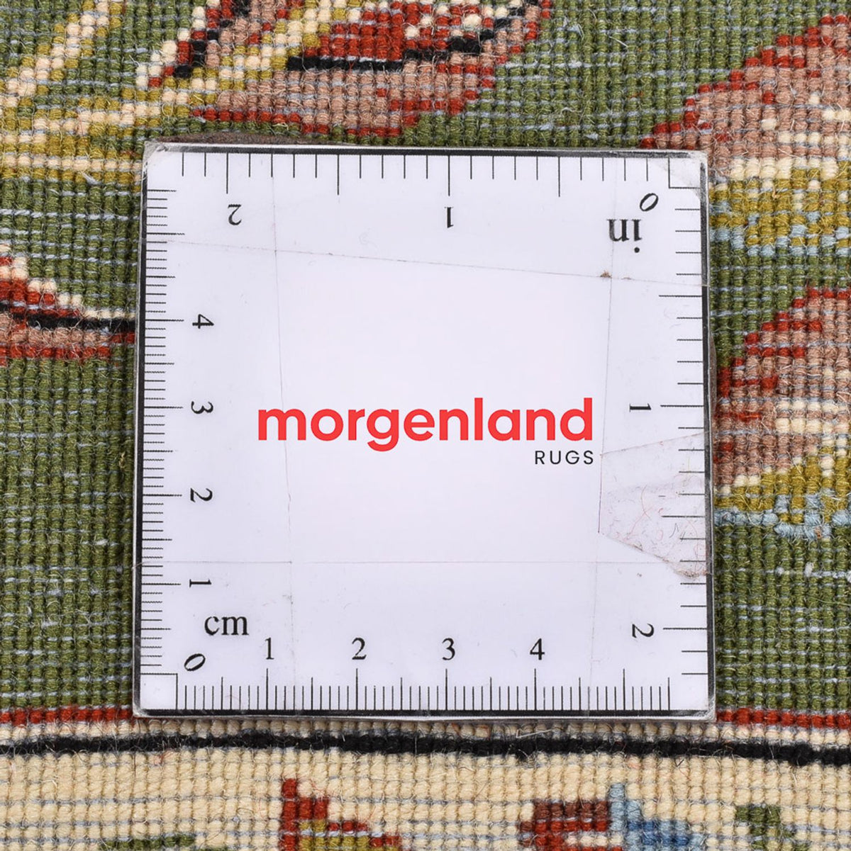 Dywan perski - Royal kwadratowy  - 60 x 60 cm - zielona