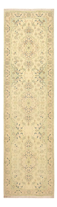 Biegacz Dywan perski - Tabriz - Premium - 310 x 84 cm - piaskowy