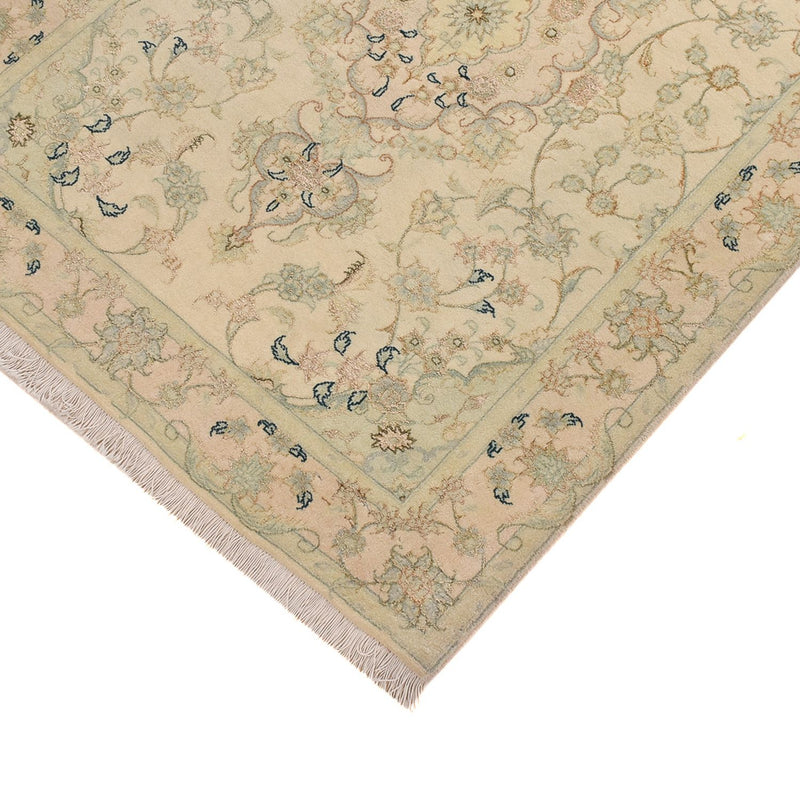 Biegacz Dywan perski - Tabriz - Premium - 310 x 84 cm - piaskowy