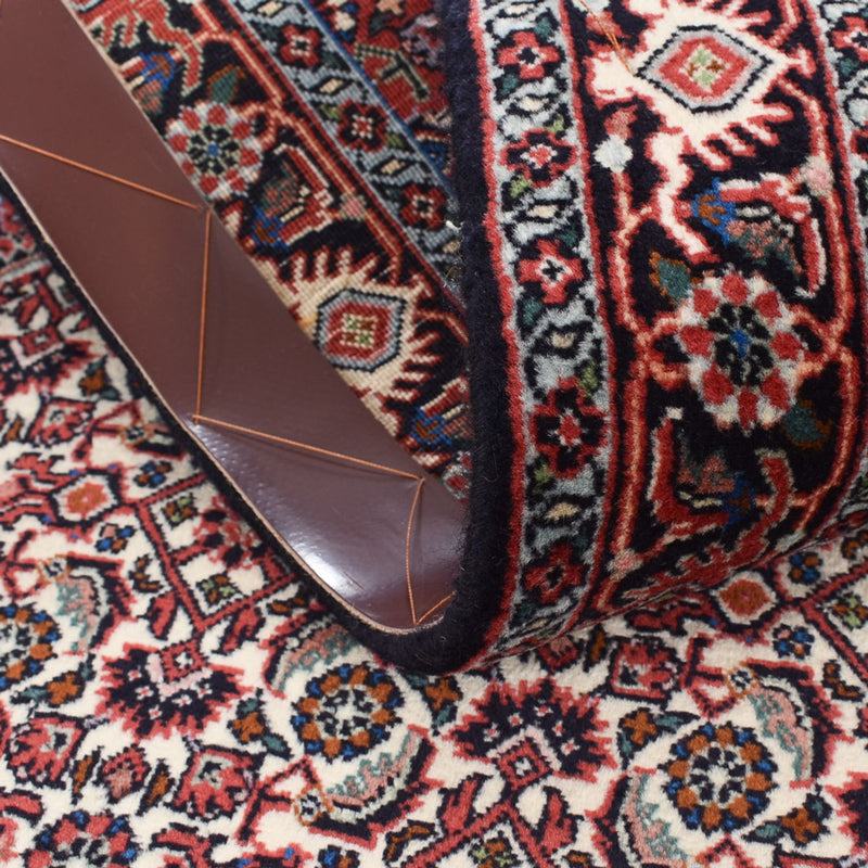 Biegacz Dywan perski - Bijar - 389 x 74 cm - brązowy