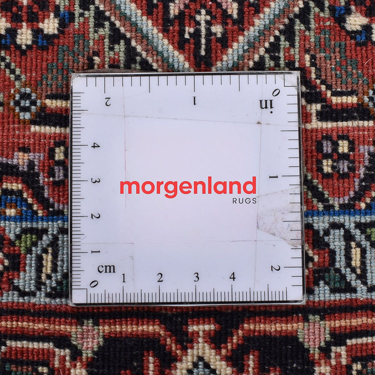 Biegacz Dywan perski - Bijar - 389 x 74 cm - brązowy