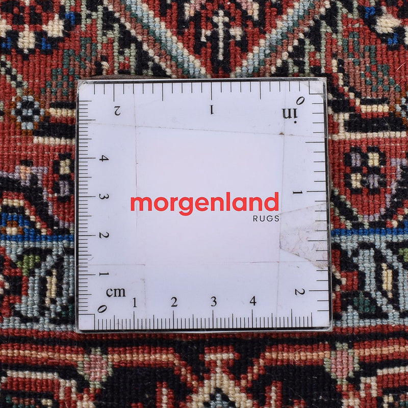 Biegacz Dywan perski - Bijar - 389 x 74 cm - brązowy