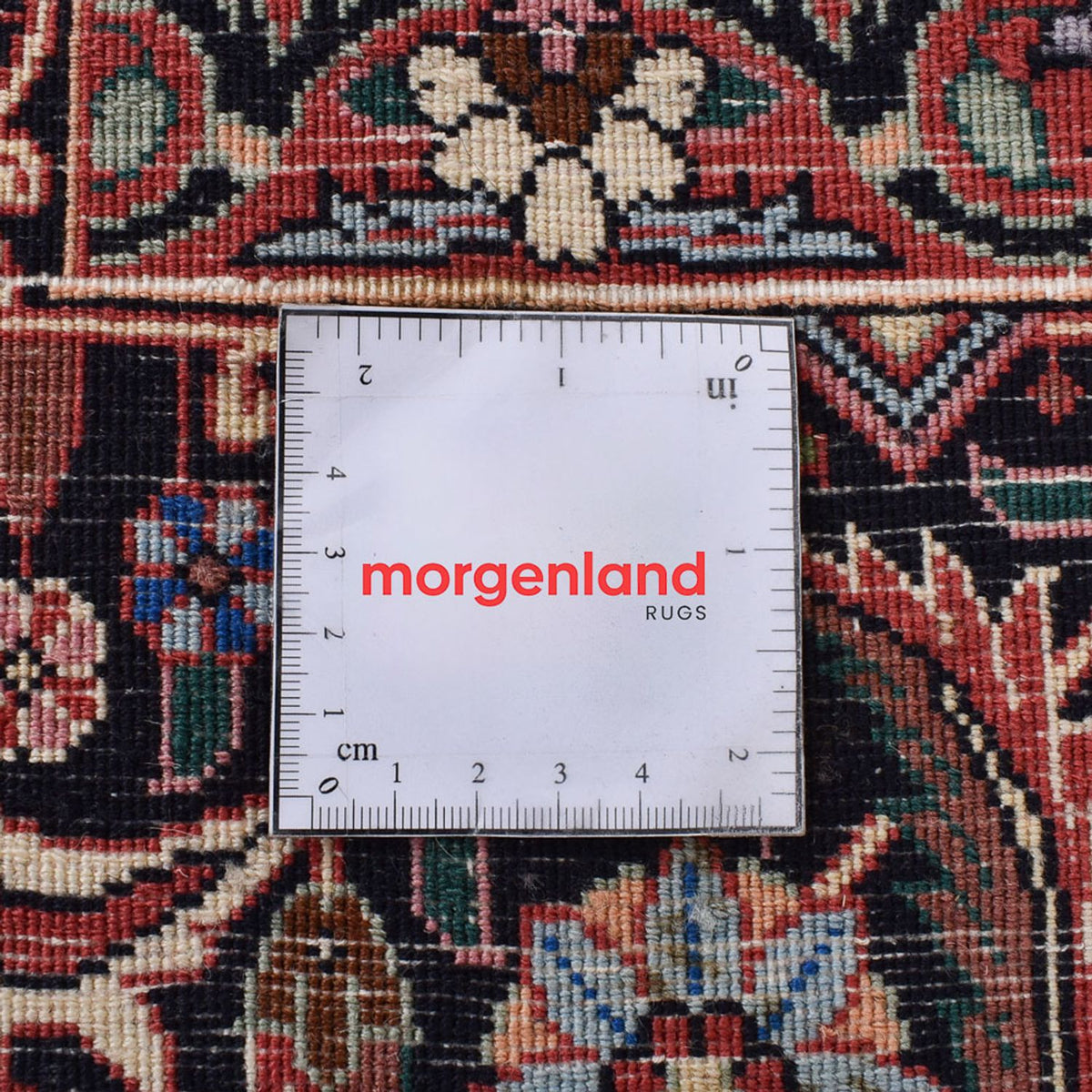 Dywan perski - Bijar - 351 x 251 cm - jasna czerwień