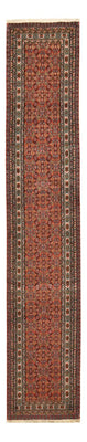Biegacz Dywan perski - Tabriz - 380 x 70 cm - rdza