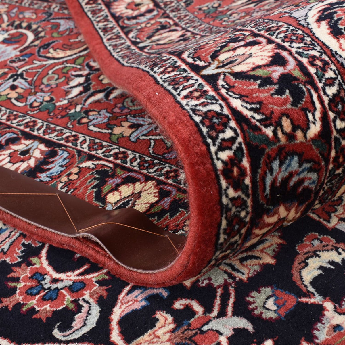 Dywan perski - Bijar - 395 x 305 cm - brązowy