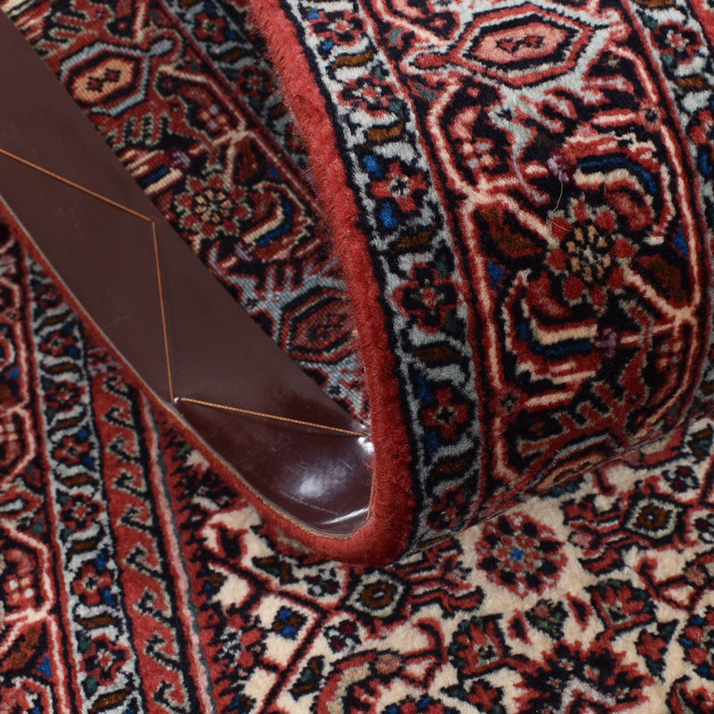 Biegacz Dywan perski - Bijar - 400 x 74 cm - brązowy