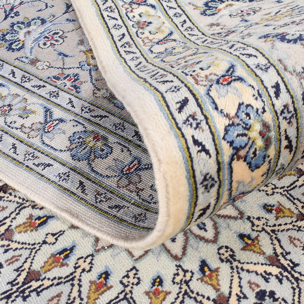 Dywan perski - Keshan - Royal - 347 x 250 cm - szary