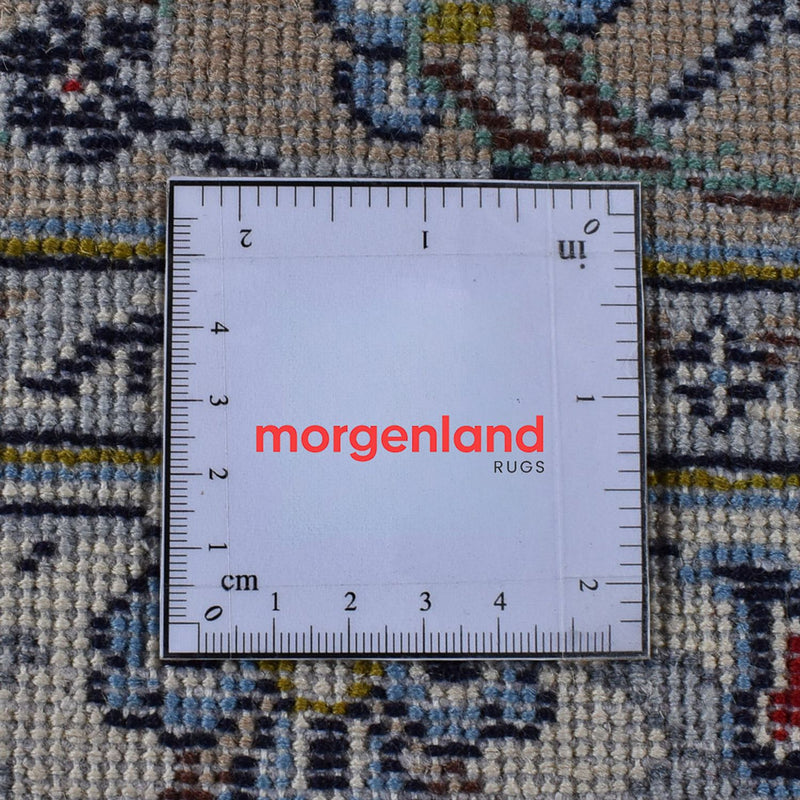 Dywan perski - Keshan - Royal - 347 x 250 cm - szary