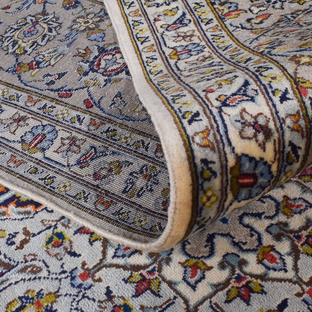 Dywan perski - Keshan - Royal - 355 x 250 cm - piaskowy