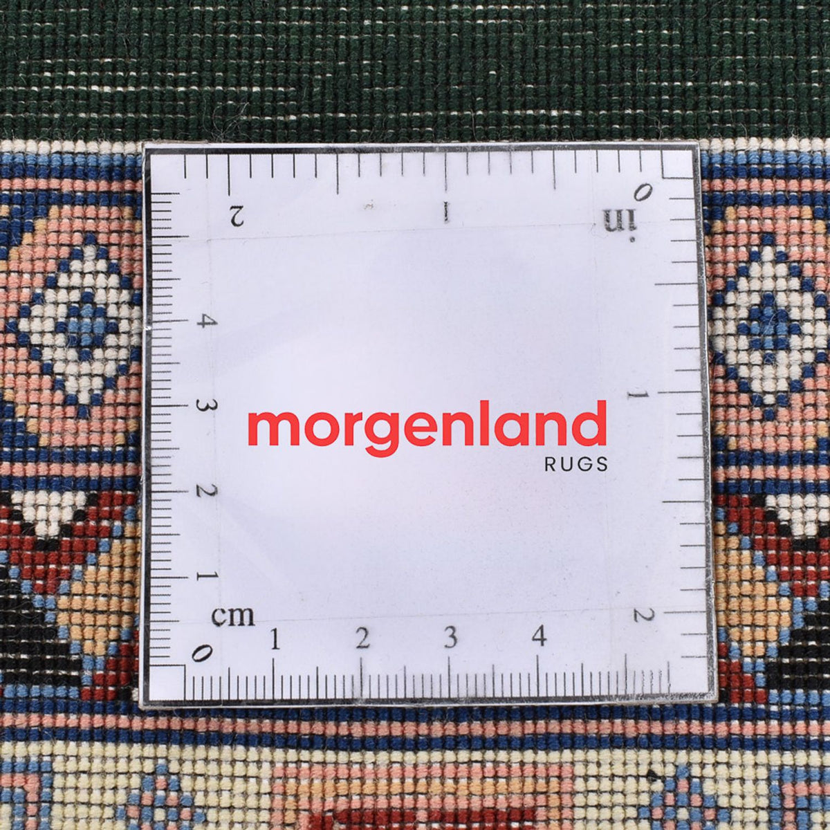 Biegacz Dywan perski - Tabriz - Królewski - 202 x 74 cm - ciemnoniebieski