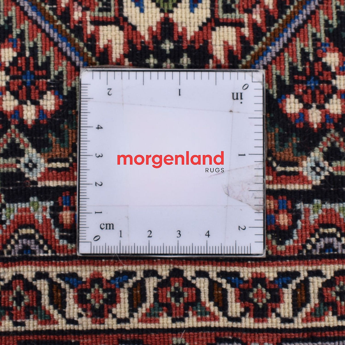 Biegacz Dywan perski - Bijar - 394 x 73 cm - brązowy