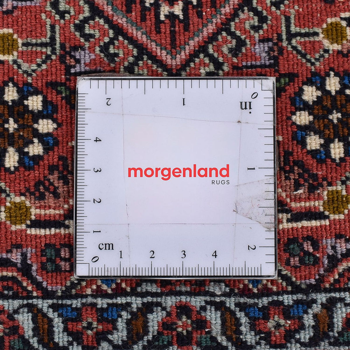 Biegacz Dywan perski - Bijar - 400 x 74 cm - brązowy