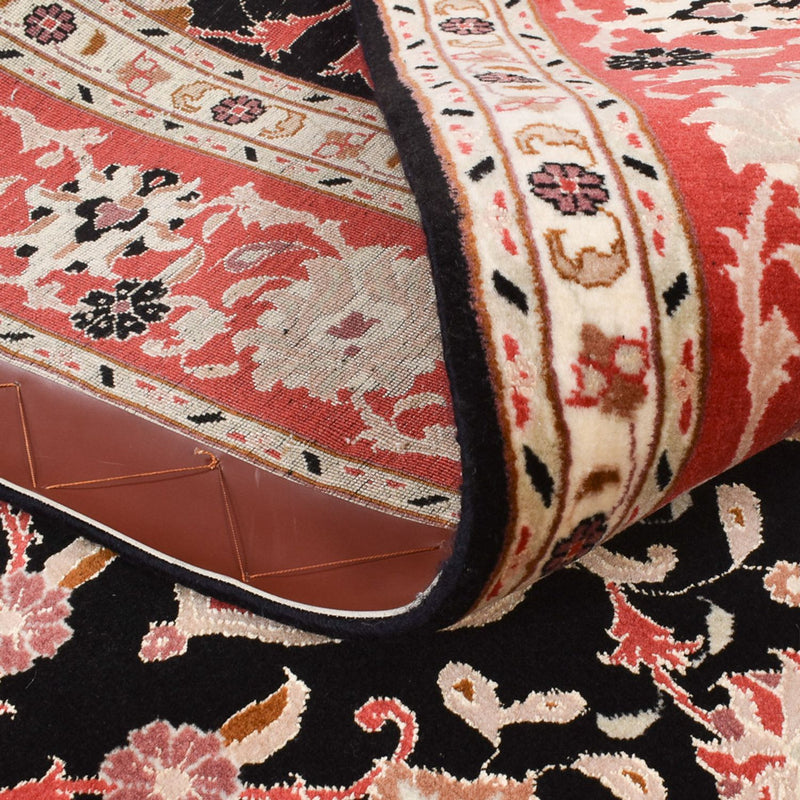 Dywan perski - Tabriz - Królewski - 200 x 153 cm - ciemnoniebieski