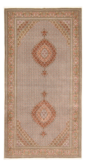 Biegacz Dywan perski - Tabriz - Królewski - 400 x 202 cm - jasna czerwień