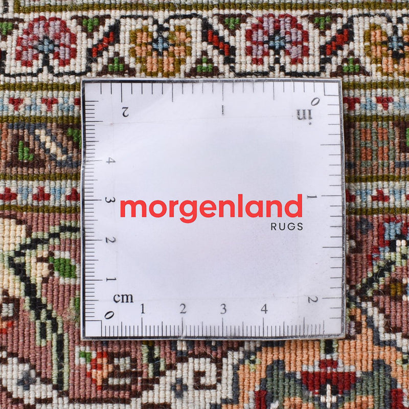 Biegacz Dywan perski - Tabriz - Królewski - 400 x 202 cm - jasna czerwień