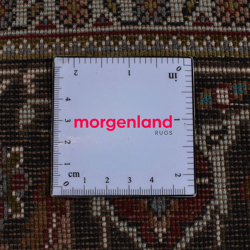 Dywan perski - Tabriz - Królewski - 203 x 150 cm - ciemna czerwień