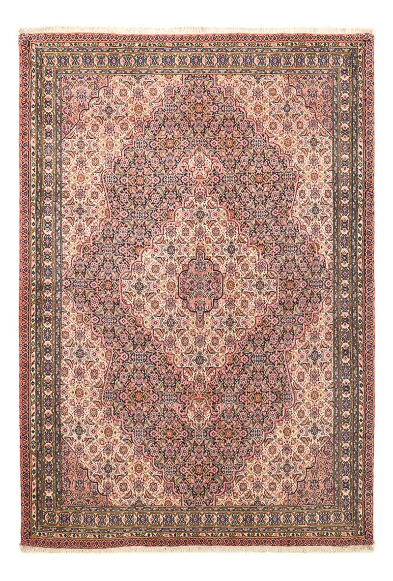 Dywan perski - Tabriz - 227 x 158 cm - jasna czerwień