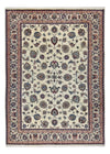 Mashhad Dywan 240x344cm - Dywan perski - Prostokątny / Piaskowy / 240 x 344 cm Prostokątny