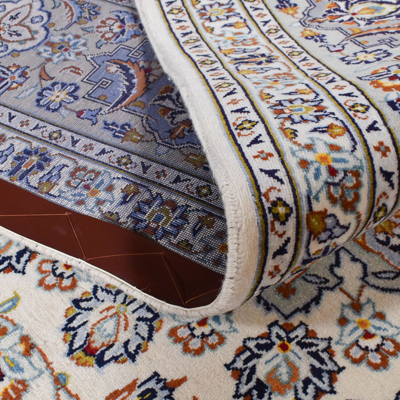 Dywan perski - Keshan - Royal - 340 x 233 cm - szary