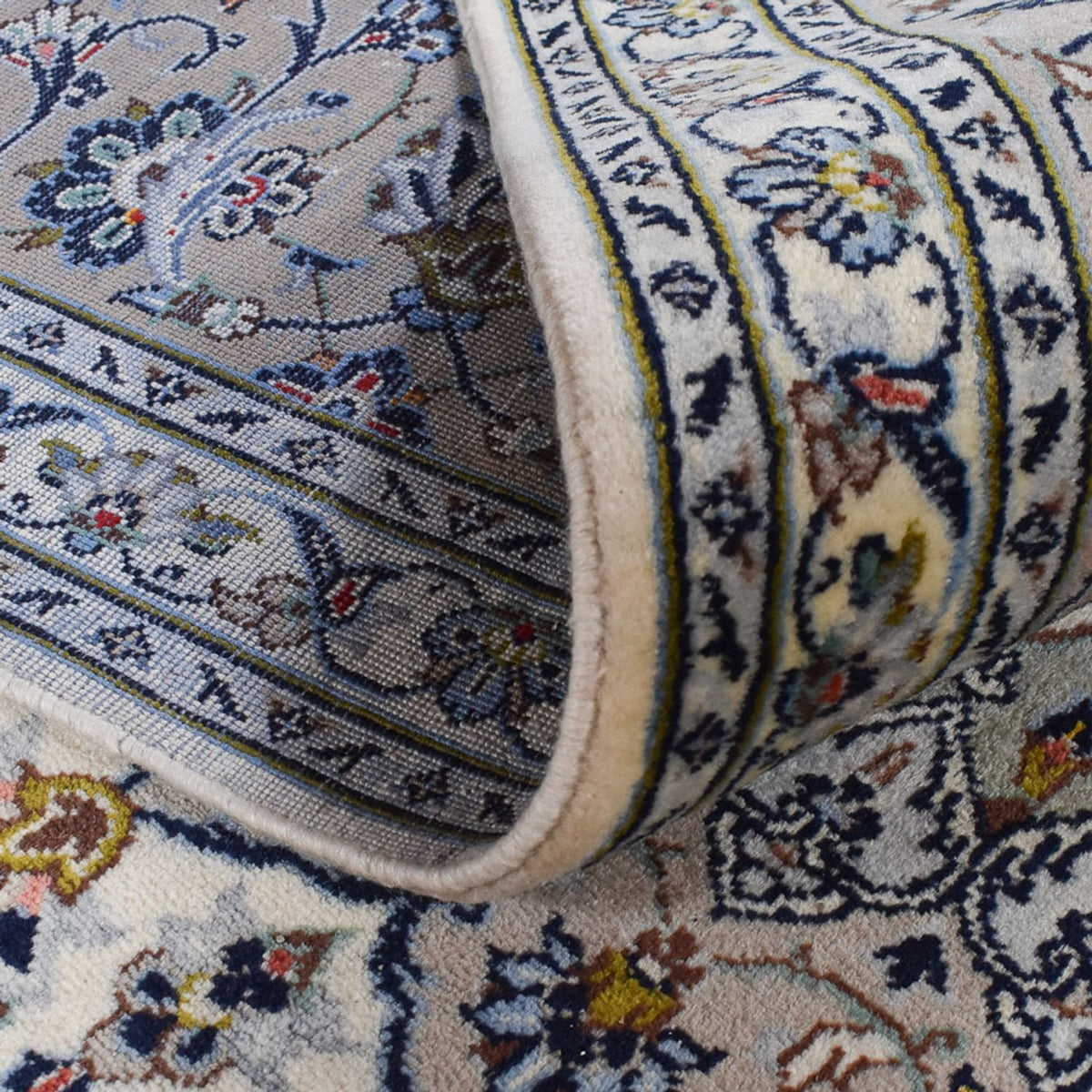 Dywan perski - Keshan - Royal - 335 x 247 cm - szary