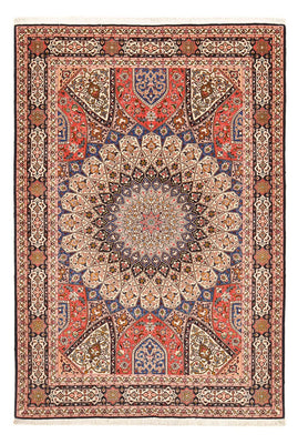 Dywan perski - Tabriz - Królewski - 251 x 165 cm - wielokolorowy