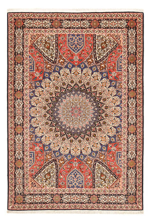 Dywan perski - Tabriz - Królewski - 251 x 165 cm - wielokolorowy
