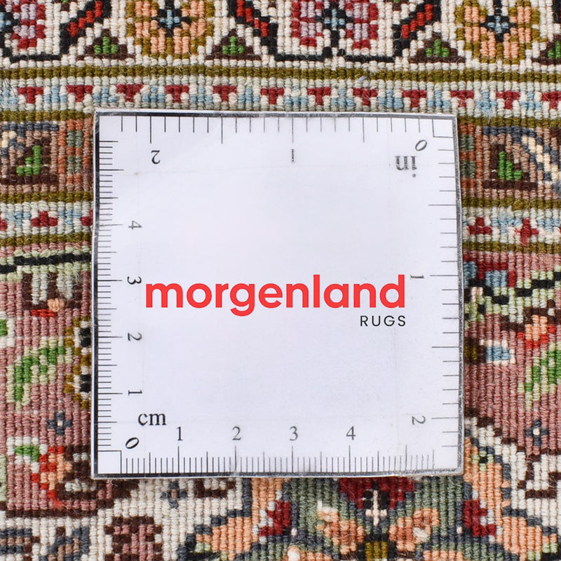 Biegacz Dywan perski - Tabriz - Królewski - 397 x 197 cm - rdza