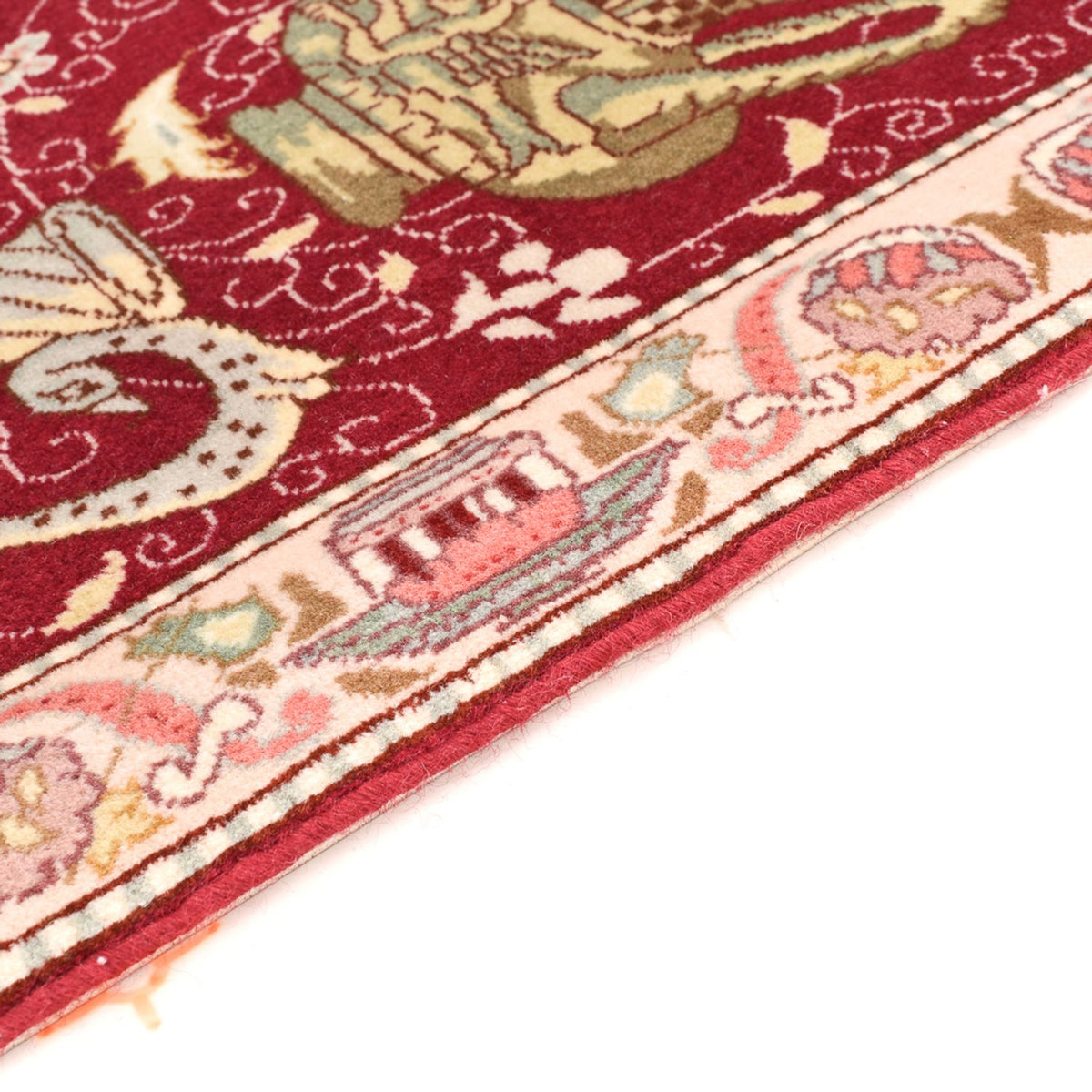 Dywan perski - Tabriz - Królewski - 92 x 63 cm - wielokolorowy