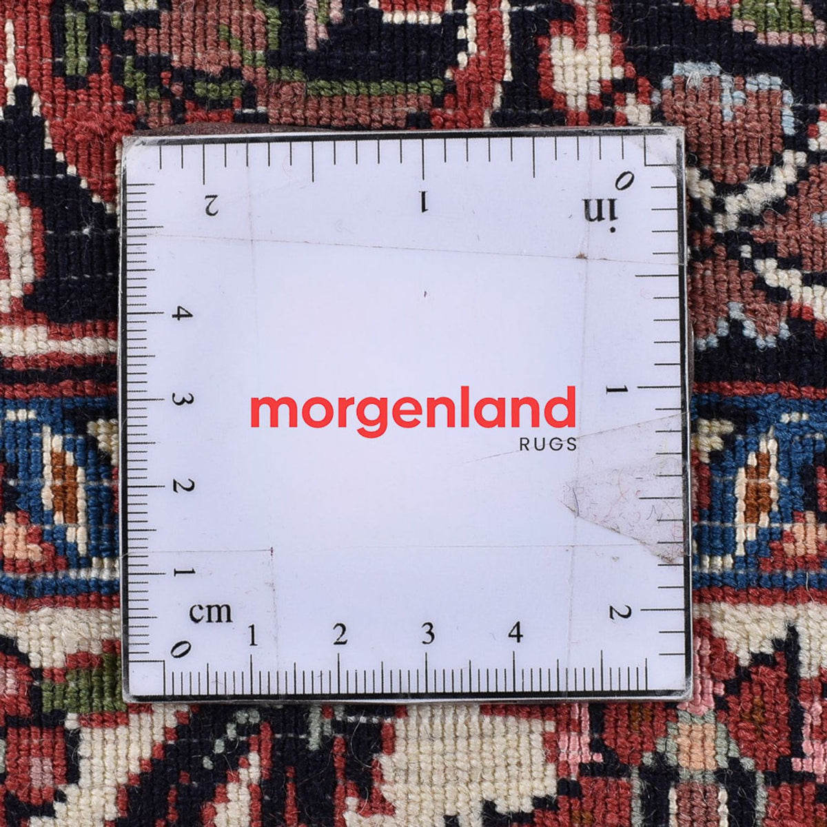 Dywan perski - Bijar - 397 x 307 cm - jasna czerwień