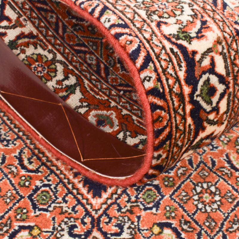 Biegacz Dywan perski - Bijar - 340 x 67 cm - pomarańczowy