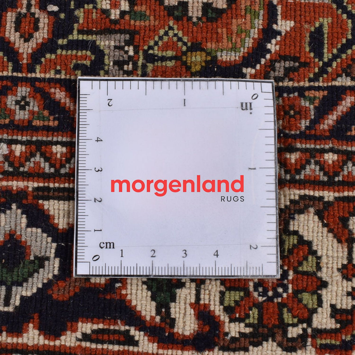 Biegacz Dywan perski - Bijar - 340 x 67 cm - pomarańczowy