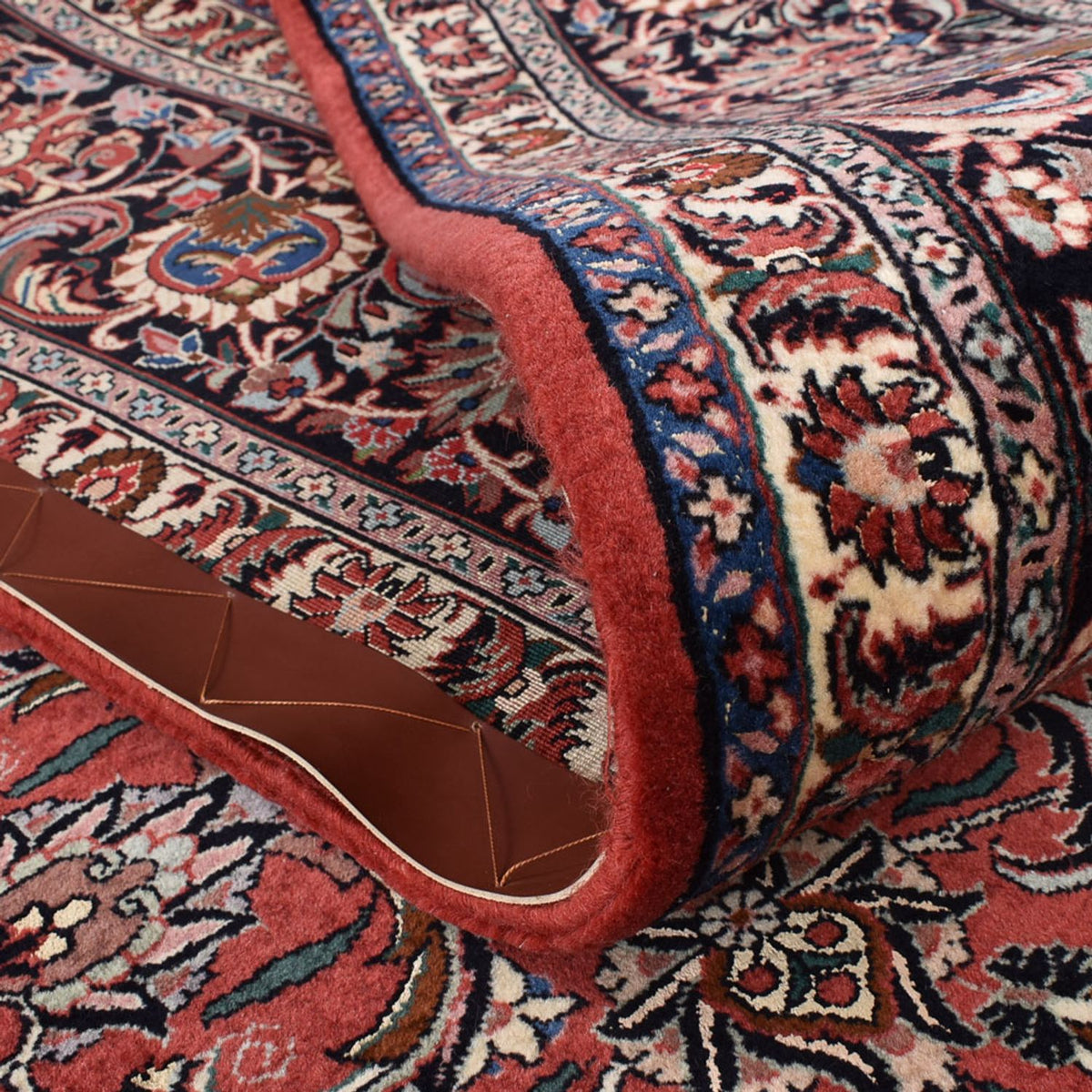 Dywan perski - Bijar - 402 x 304 cm - jasna czerwień