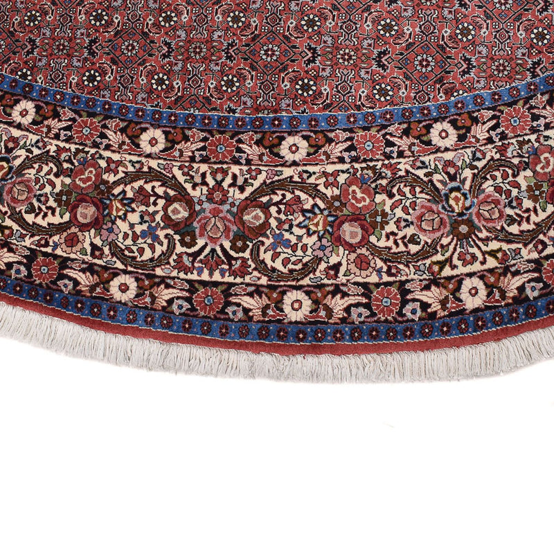 Dywan perski - Bijar okrągły  - 300 x 300 cm - rdza