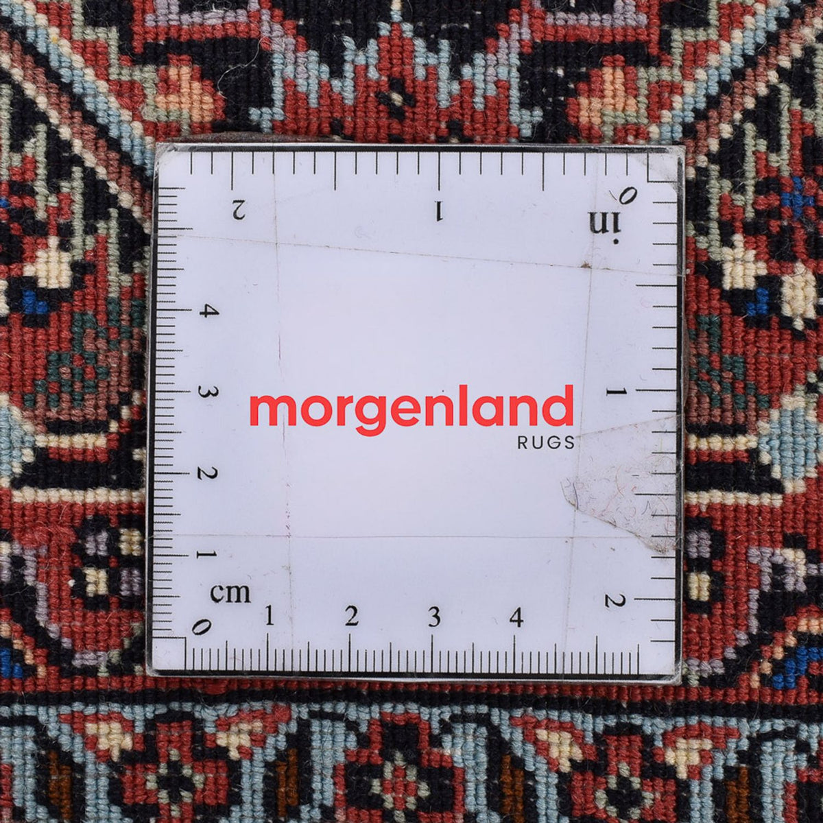 Biegacz Dywan perski - Bijar - 402 x 76 cm - brązowy