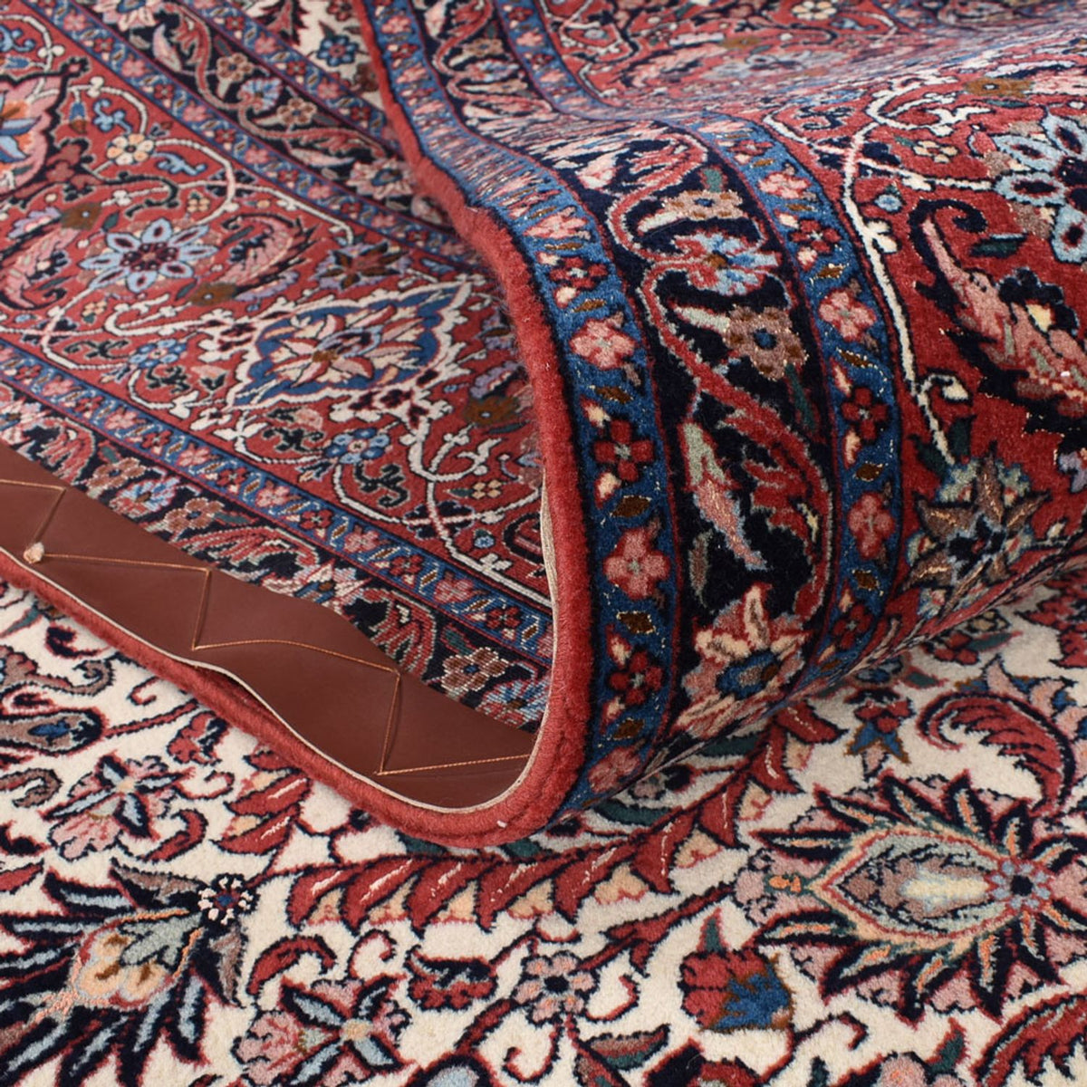 Dywan perski - Bijar - 412 x 302 cm - jasnobrązowy