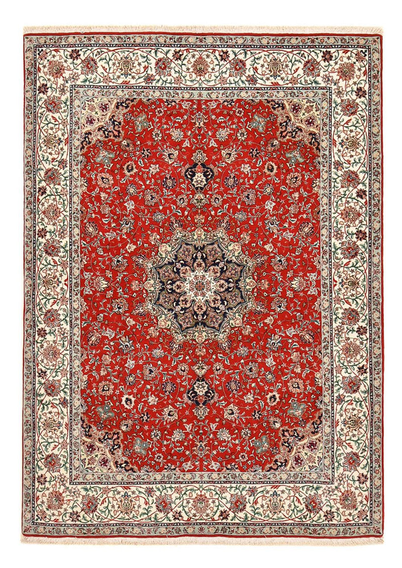Dywan perski - Tabriz - Premium - 213 x 150 cm - czerwony