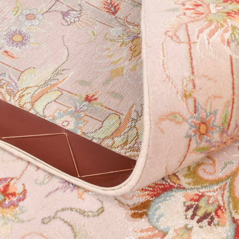 Dywan perski - Tabriz - Królewski - 203 x 150 cm - beżowy