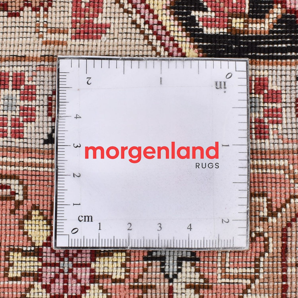 Biegacz Dywan perski - Tabriz - Królewski - 352 x 91 cm - ciemnoniebieski