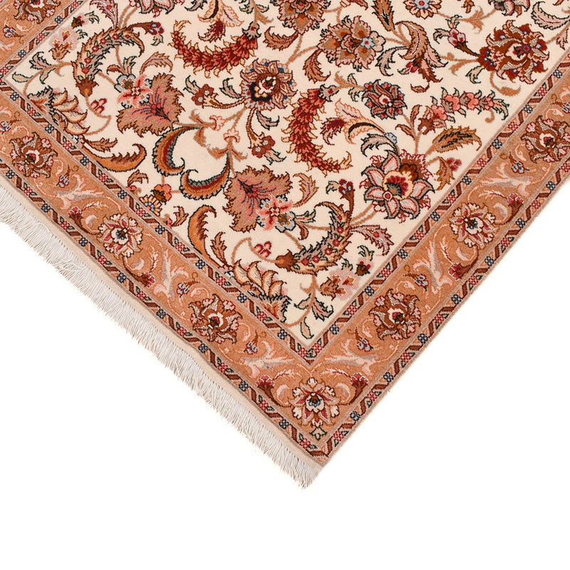 Biegacz Dywan perski - Tabriz - Premium - 314 x 80 cm - beżowy
