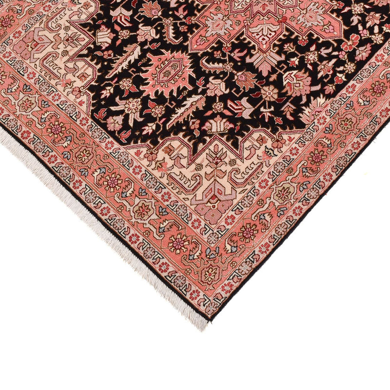 Biegacz Dywan perski - Tabriz - Premium - 350 x 91 cm - ciemnoniebieski