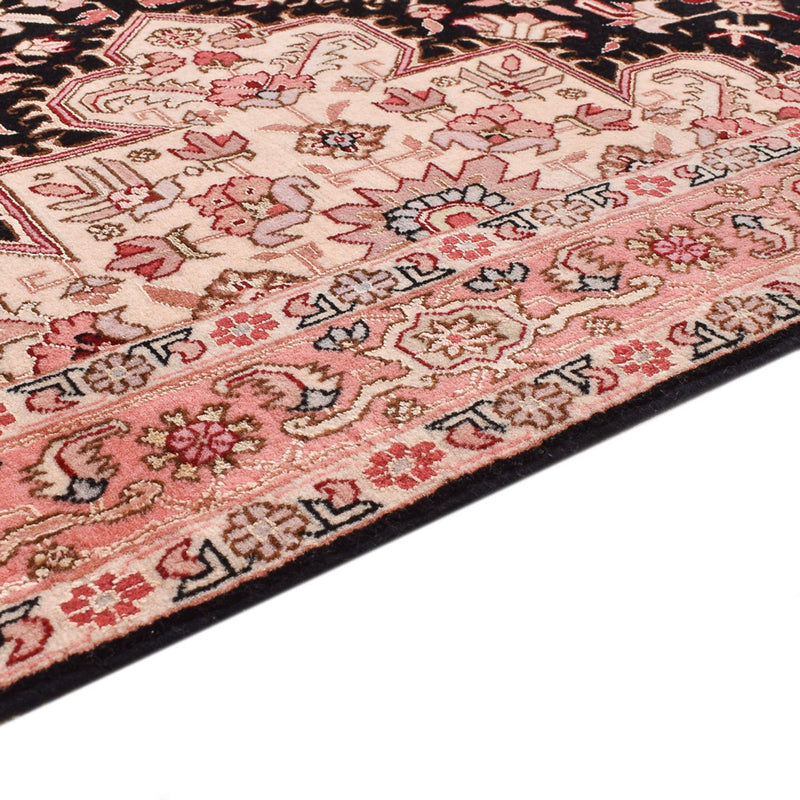 Biegacz Dywan perski - Tabriz - Premium - 350 x 91 cm - ciemnoniebieski