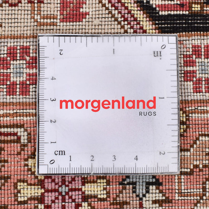 Biegacz Dywan perski - Tabriz - Premium - 350 x 91 cm - ciemnoniebieski