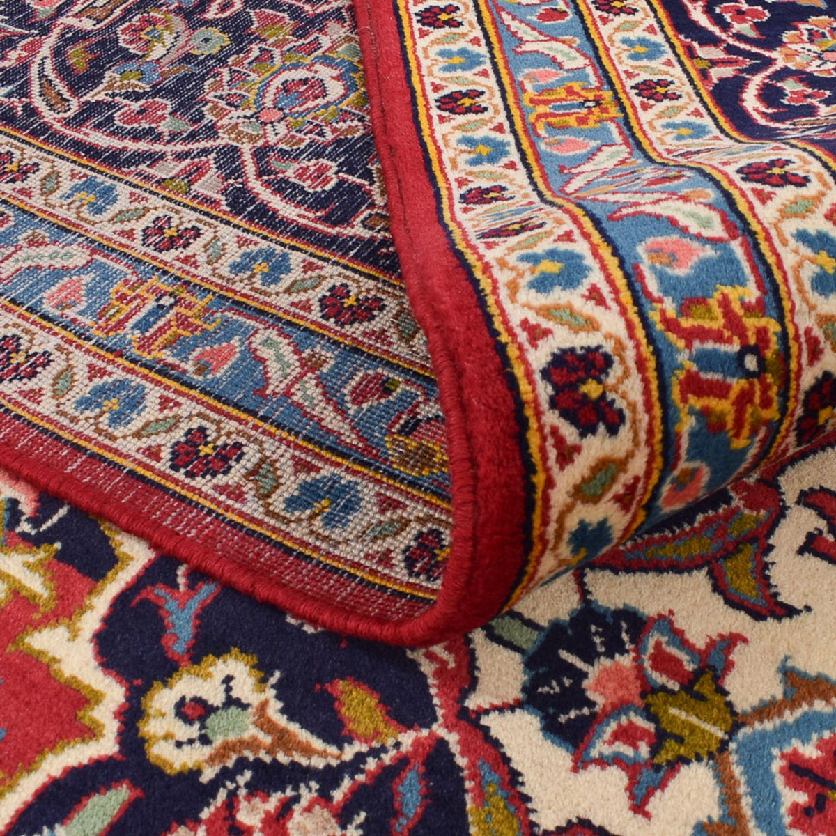 Dywan perski - Keshan - 402 x 248 cm - czerwony