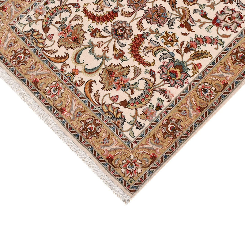 Biegacz Dywan perski - Tabriz - Premium - 307 x 79 cm - karmelowy